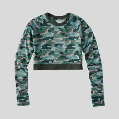 Women's Korsa Vivid Long Sleeve Crop Top 24 Women's Korsa Vivid Long Sleeve Crop Top -BROOKS Shop 3qrilf3bqf