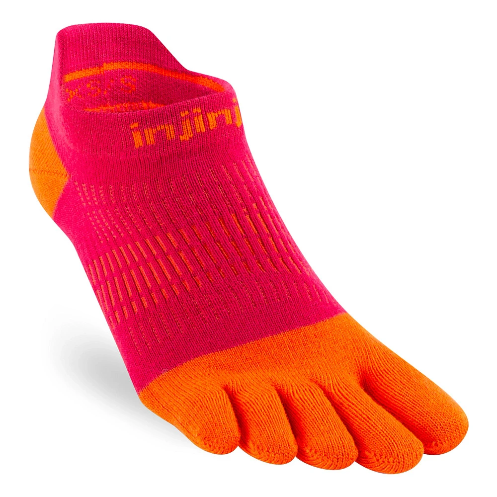 Women's Injinji Run Lightweight No Show Socks 1 Women's Injinji Run Lightweight No Show Socks
