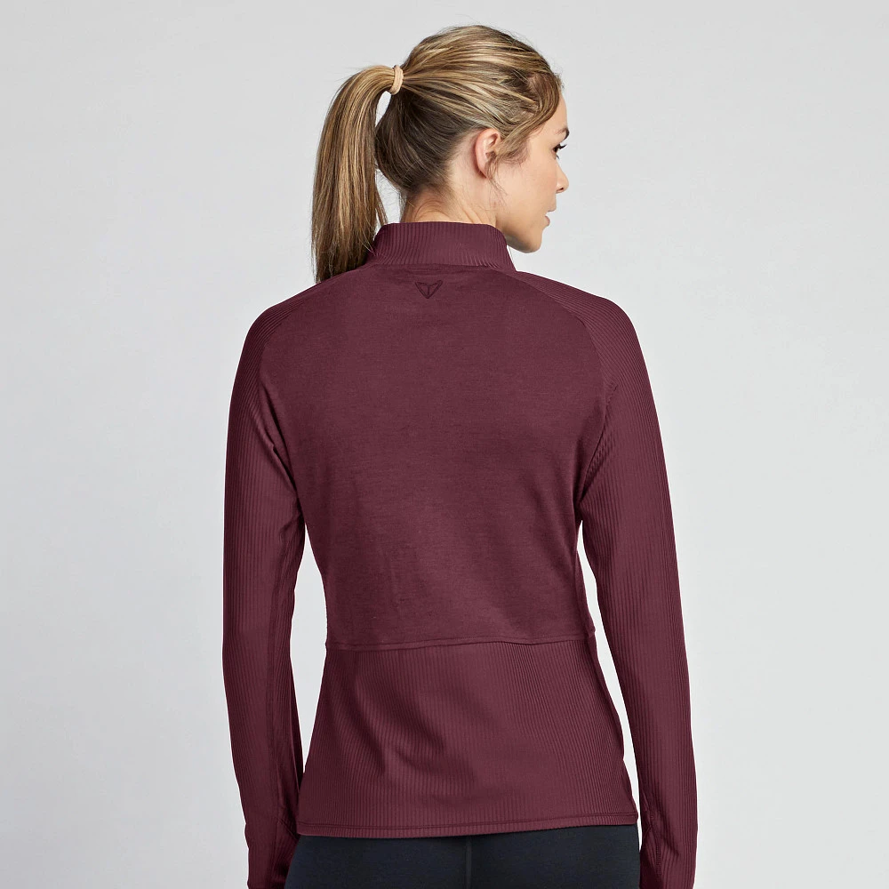 Women's Korsa Wool RibTech Half Zip 2 Women's Korsa Wool RibTech Half Zip - Image 2