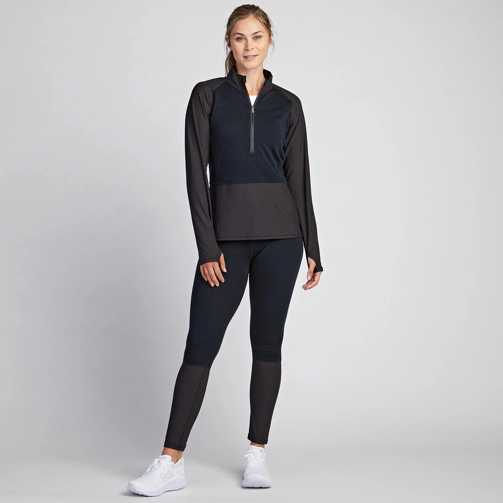 Women's Korsa Wool RibTech Half Zip 9 Women's Korsa Wool RibTech Half Zip - Image 9