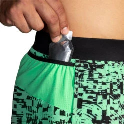 Men's Brooks Sherpa 3" Split Short 24 Men's Brooks Sherpa 3" Split Short -BROOKS Shop bwtv3izgqr