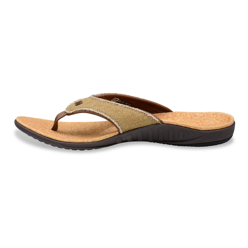 Men's Spenco Yumi Canvas Sandals 2 Men's Spenco Yumi Canvas Sandals - Image 2