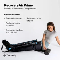 Therabody RecoveryAir Prime Compression Bundle Medium -BROOKS Shop gd18z5oksr