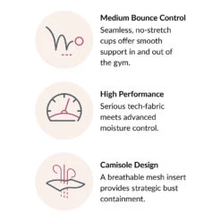 Women's Glamorise No-Bounce Cami Elite Sport Bra -BROOKS Shop hesp5ohfkn