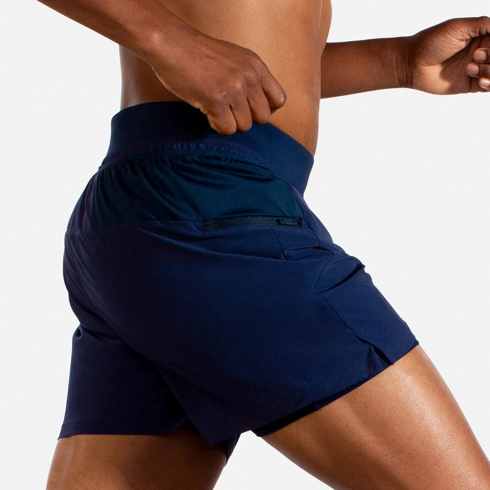 Men's Brooks Sherpa 5" 2-in-1 Short 19 Men's Brooks Sherpa 5" 2-in-1 Short - Image 19