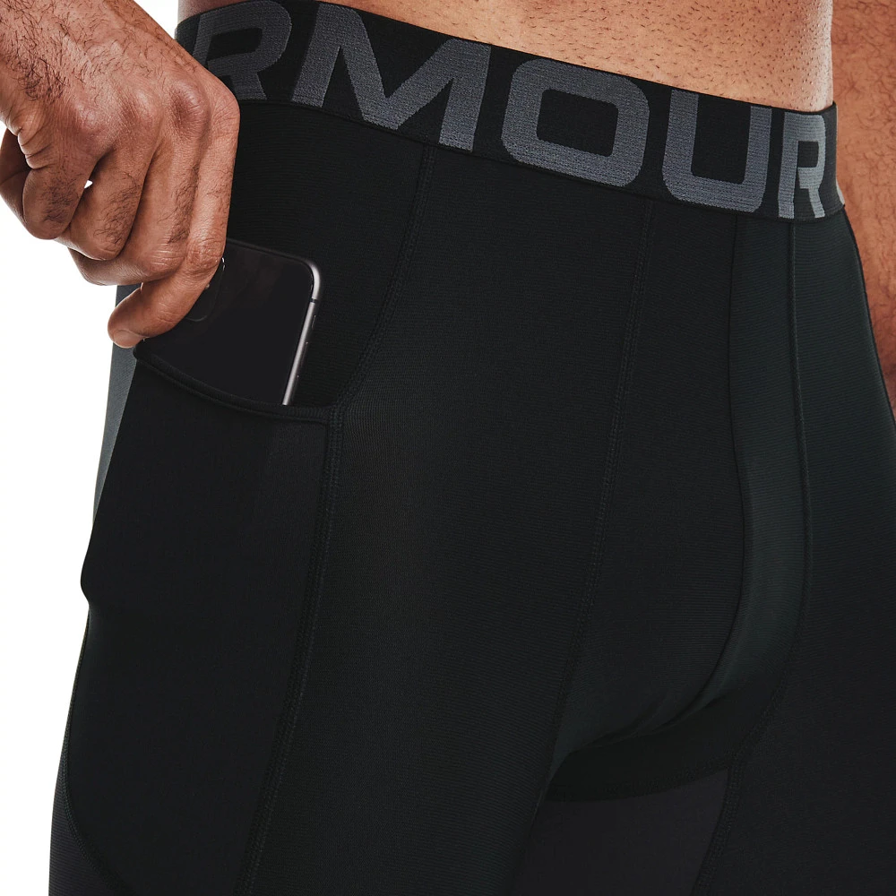 Men's Under Armour HeatGear Armour 3/4 Leggings 6 Men's Under Armour HeatGear Armour 3/4 Leggings - Image 6