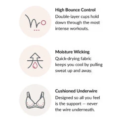 Women's Glamorise High Impact Wire Sports Bra 37 Women's Glamorise High Impact Wire Sports Bra -BROOKS Shop jtntgrx86c