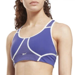 Women's Reebok Lux Racer Padded Colorblocked Bra -BROOKS Shop mhsy6hq2tg