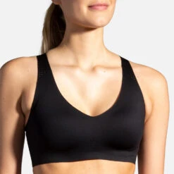 Women's Brooks Dare V Neck Run Bra -BROOKS Shop nmgefwajm1