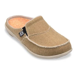 Women's Spenco Siesta Canvas Slide -BROOKS Shop oxuwaebdbr