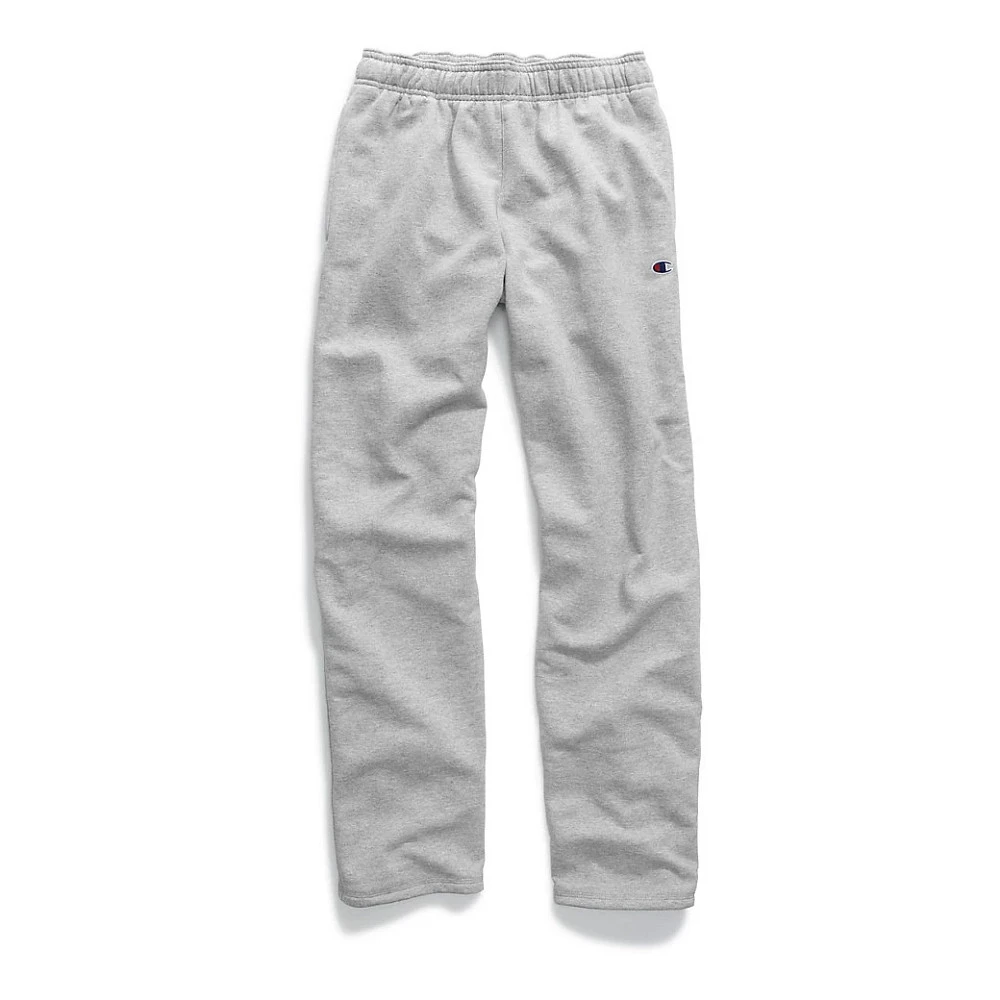 Men's Champion Powerblend Fleece Open Bottom Pant 3 Men's Champion Powerblend Fleece Open Bottom Pant - Image 3