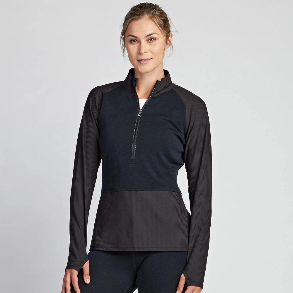 Women's Korsa Wool RibTech Half Zip 7 Women's Korsa Wool RibTech Half Zip - Image 7
