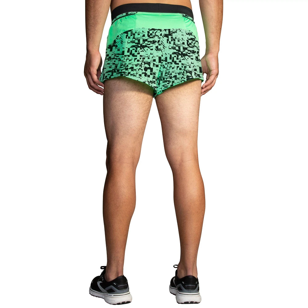 Men's Brooks Sherpa 3" Split Short 2 Men's Brooks Sherpa 3" Split Short - Image 2