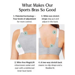 Women's Glamorise Custom Control Sport Bra -BROOKS Shop ror4rqlpmk