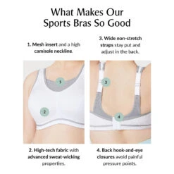 Women's Glamorise No-Bounce Cami Elite Sport Bra -BROOKS Shop sibyuwvi3y