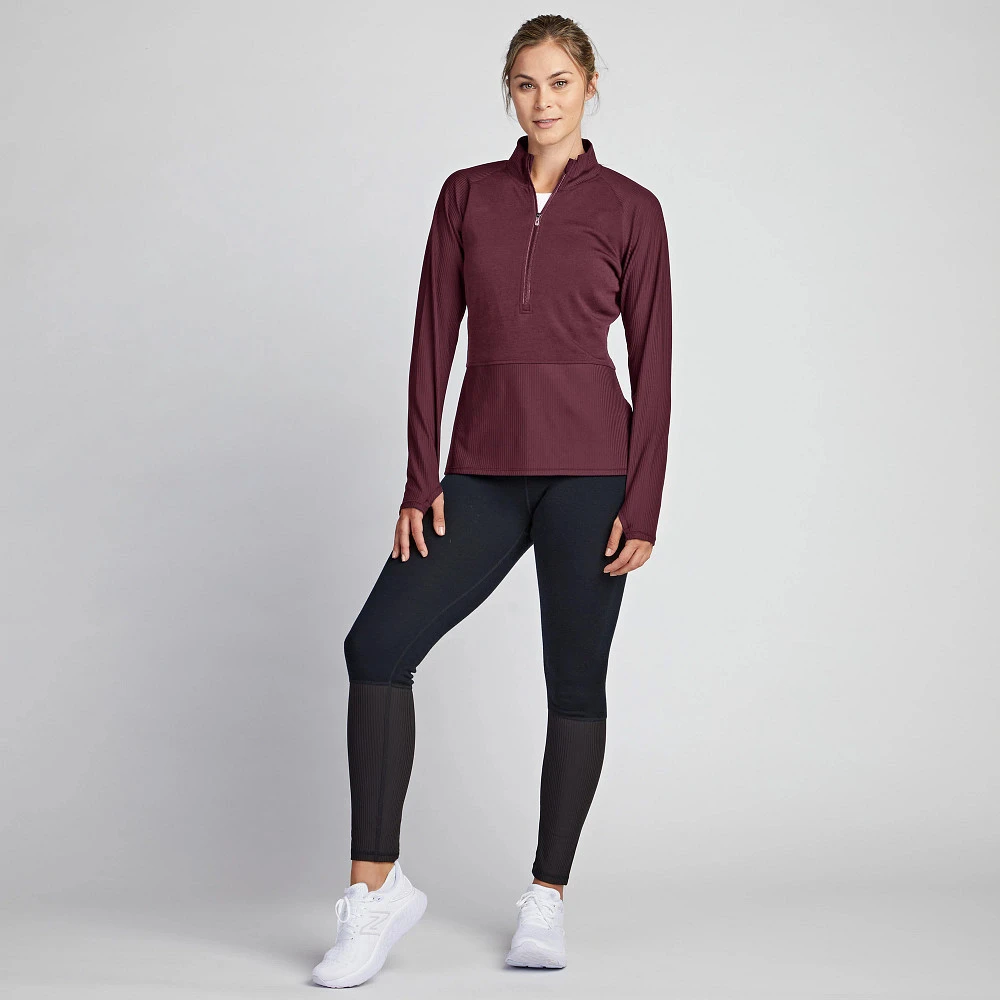 Women's Korsa Wool RibTech Half Zip 3 Women's Korsa Wool RibTech Half Zip - Image 3