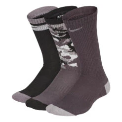 Kids Nike Everyday Cushion Crew 3 Pack Socks