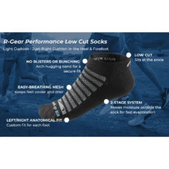 R-Gear Drymax Light Cushion Low 3 Pack Socks -BROOKS Shop xtclafjg97
