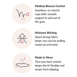 Women's Glamorise MagicLift Seamless Sports Bra -BROOKS Shop y3s4clbsip